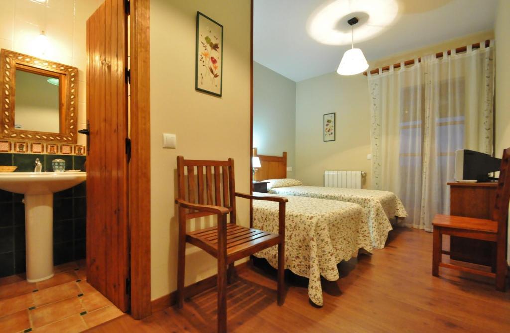 Hotel Rural Aguallevada Paramio Habitación foto